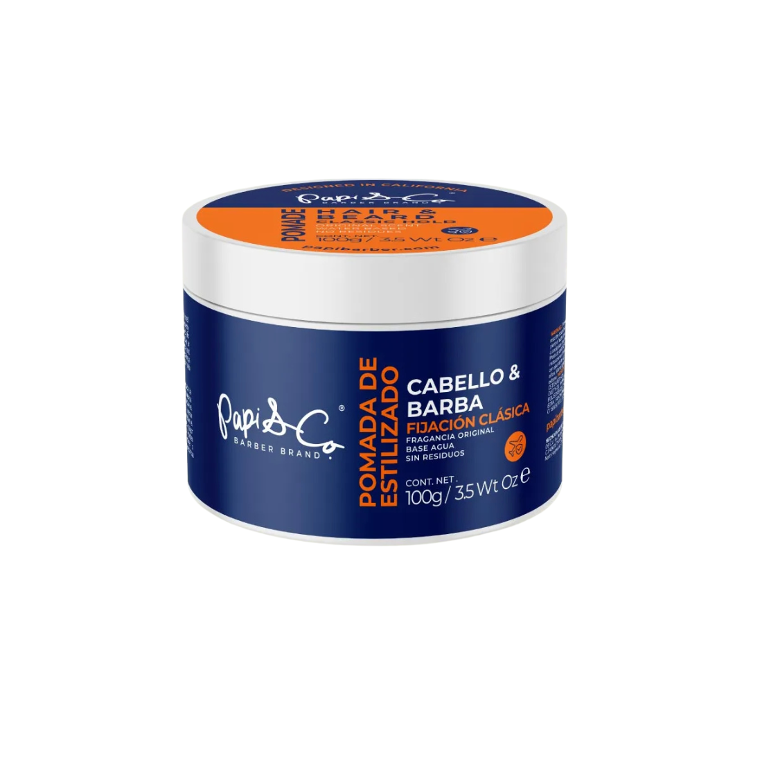 Papi & Co Pomade Classic 100 g - Pomada de Estilizado
