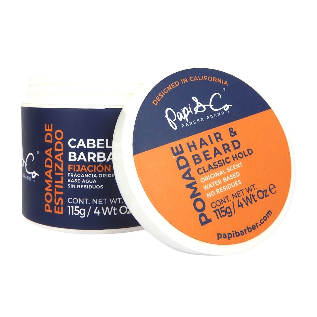 Papi & Co Pomade Classic 100 g - Pomada de Estilizado