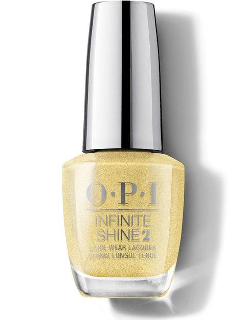 Gel en frio de la marca OPI color amarillo con un acabado brillante