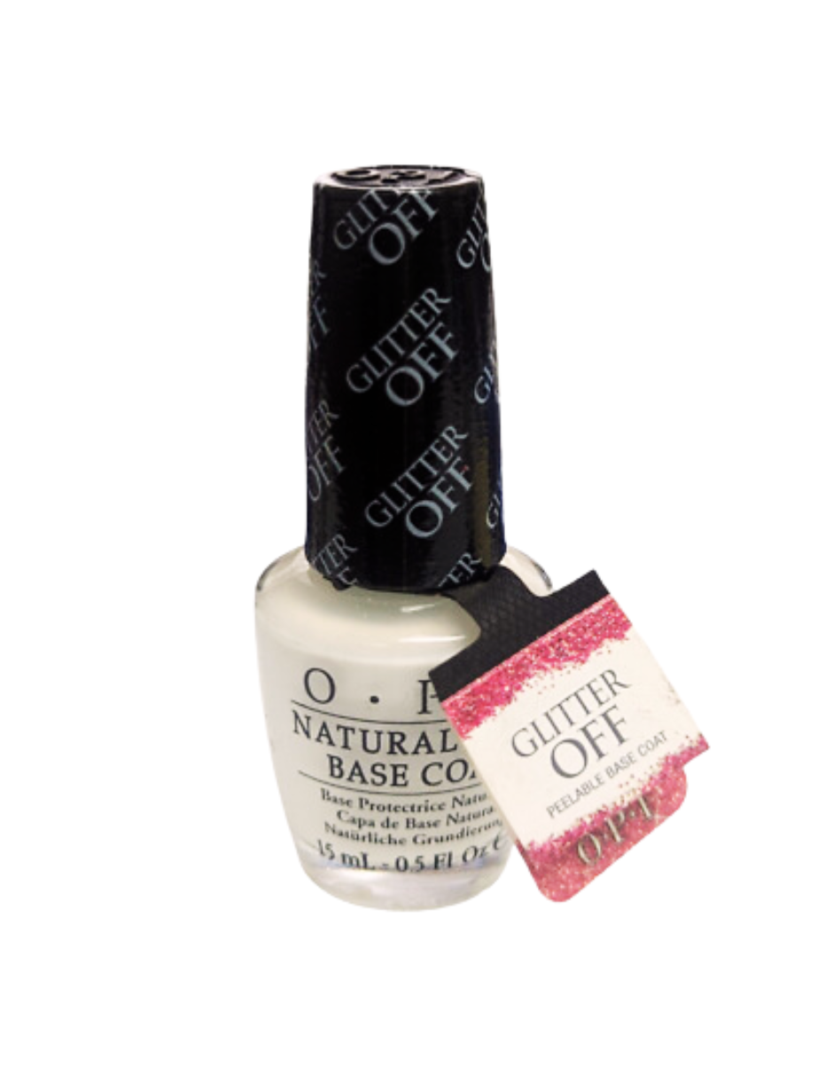 Glitter Off Natural Nail Base Coat 15ml